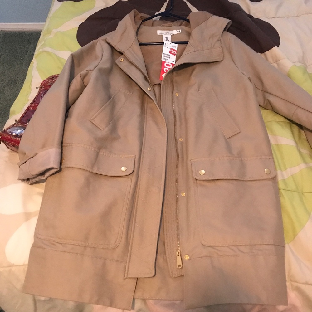 Khaki H&M jacket